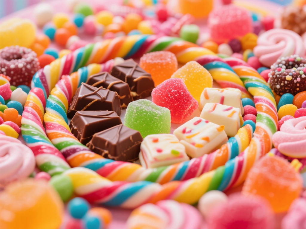 糖果派对啦，甜蜜狂欢不打烊，一起畅享甜蜜时光！