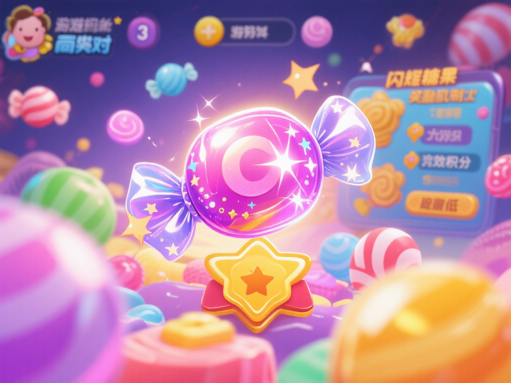 3.&nbsp;闪耀糖果
闪耀糖果如其名，是糖果派对中极具