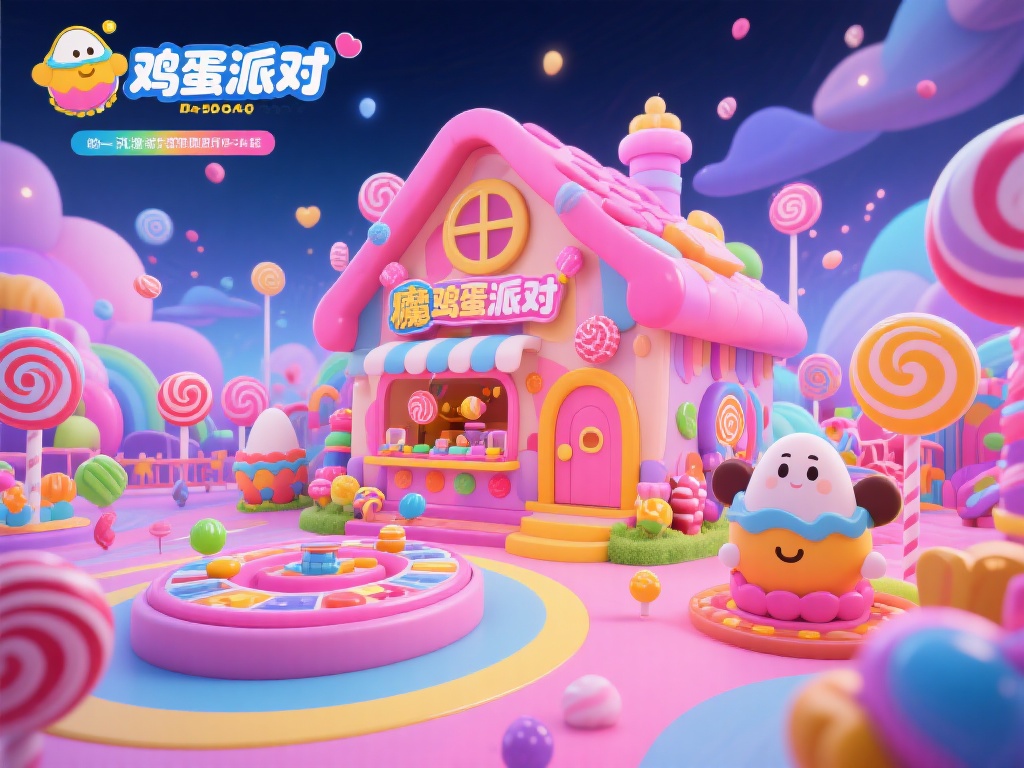 深入探索蛋仔派对糖果屋奇幻魔法世界