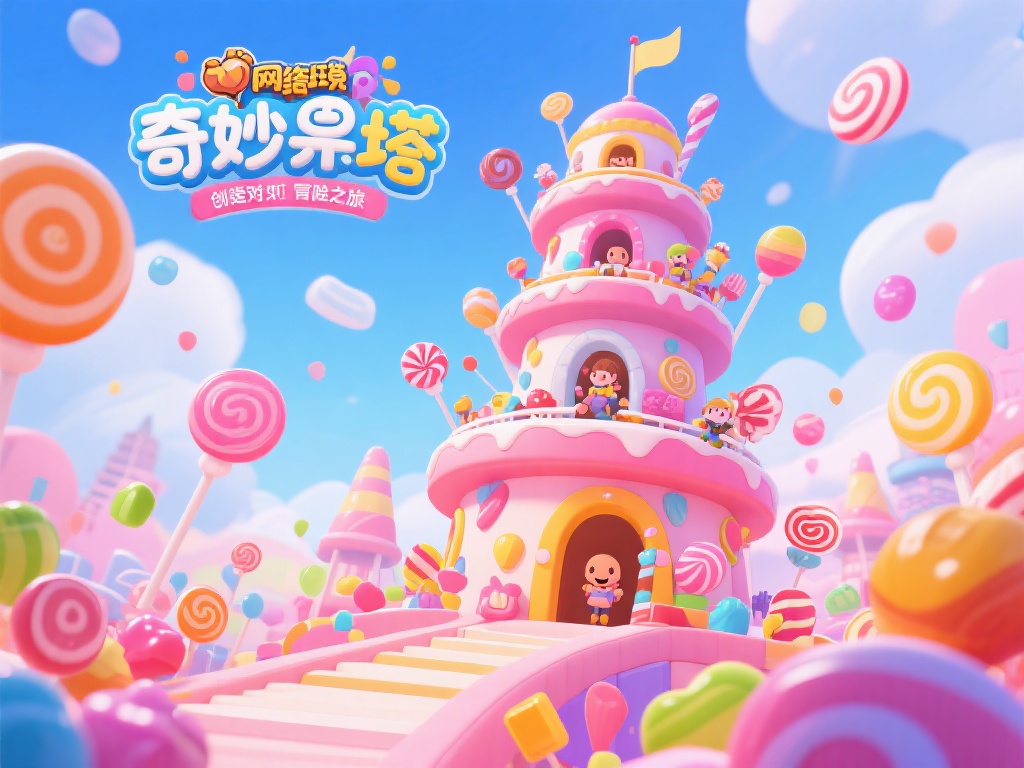奇妙塔糖果派对畅玩欢乐探险奇幻之旅