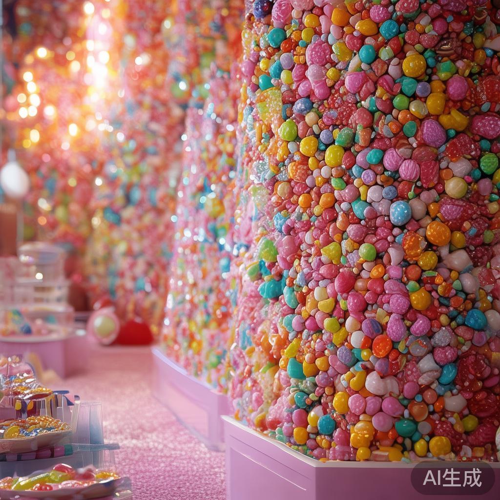 每次成功的糖果派对，离不开用心的布置。当五彩缤纷的