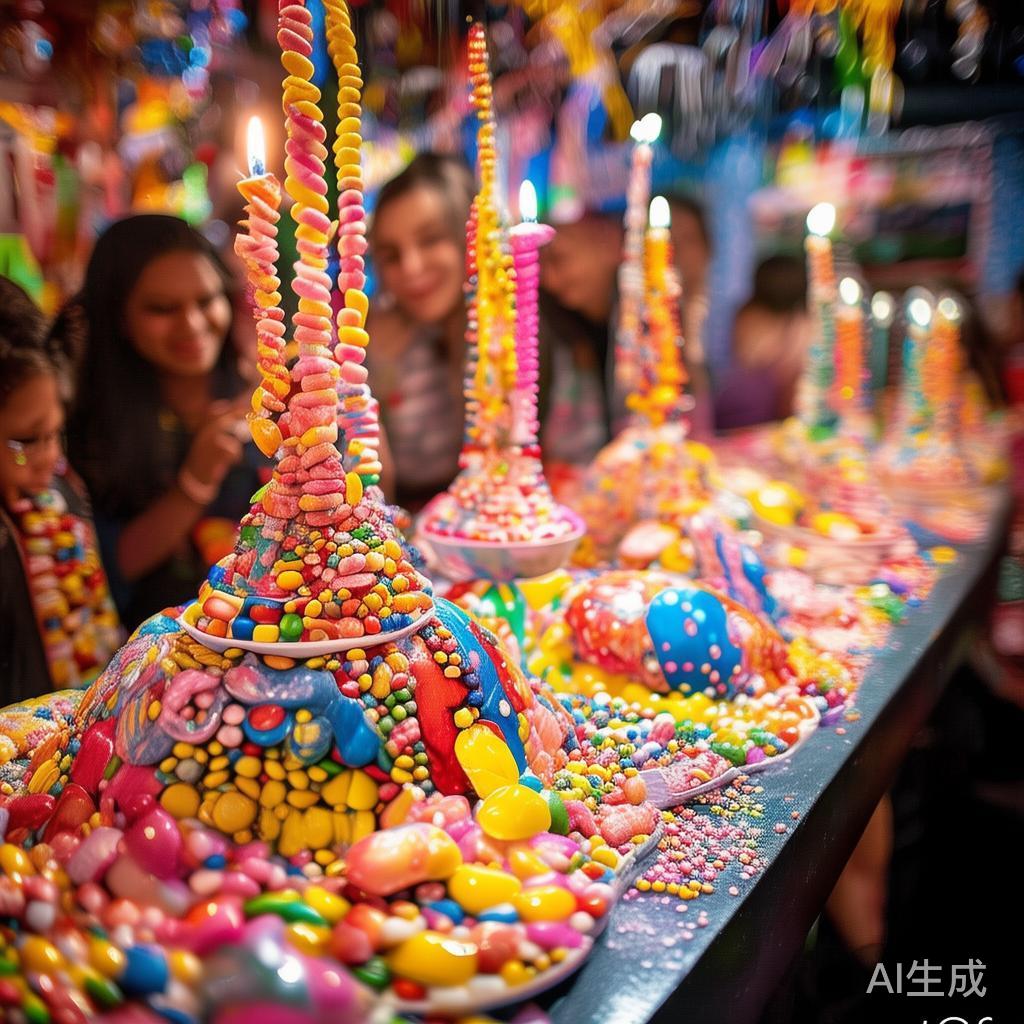 “热闹派对1680糖果盛宴，甜蜜无限之夜”蕴含着浓