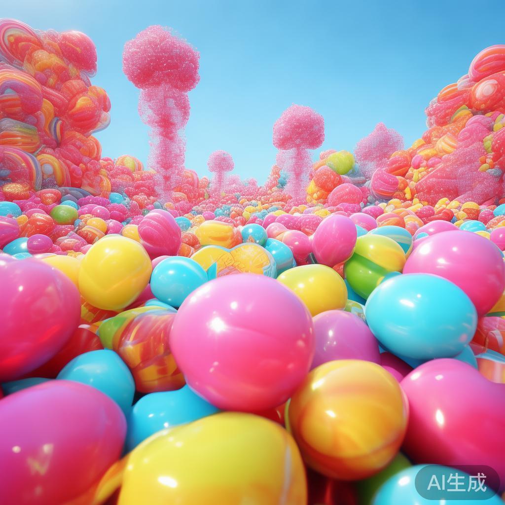 飞车派对中的梦幻多彩糖果世界令人流连忘返