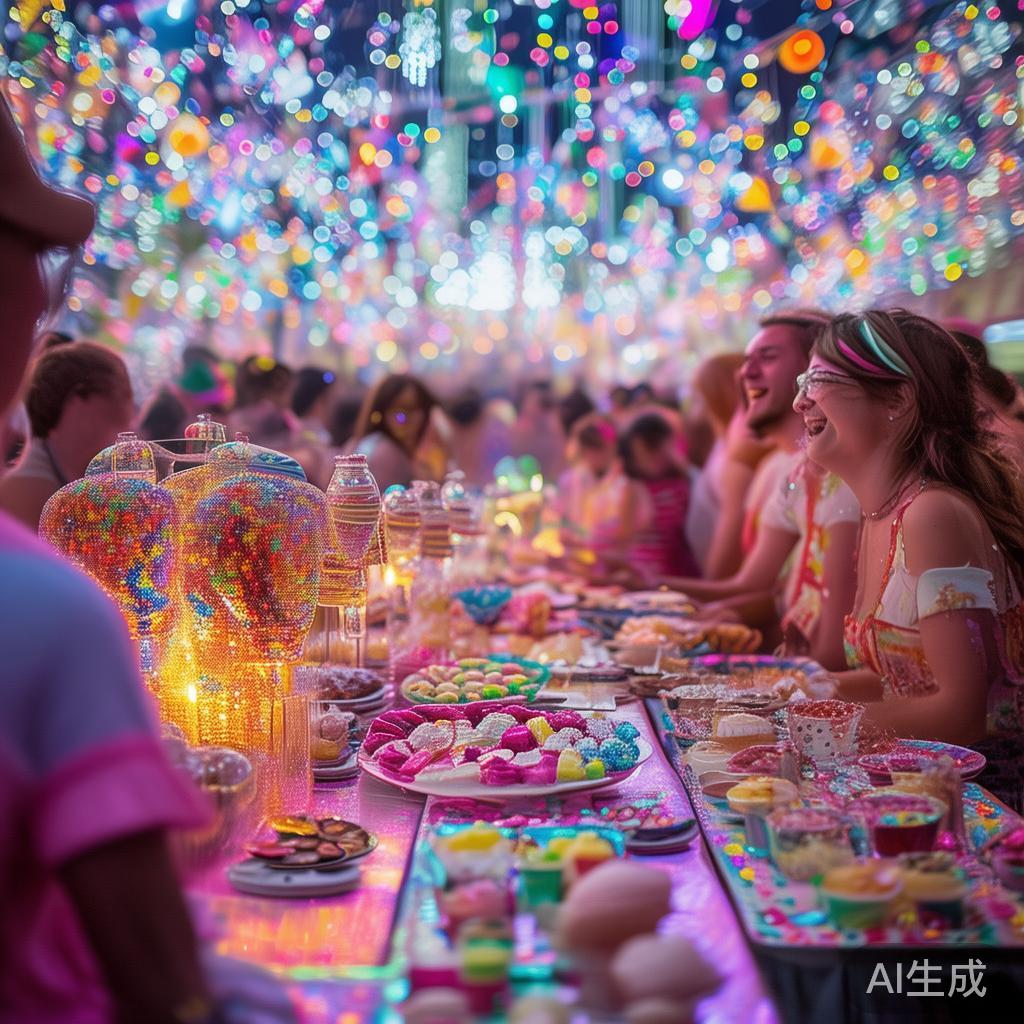 甜蜜欢乐糖果v派对狂欢夜，尽享甜蜜盛宴与无限欢乐！